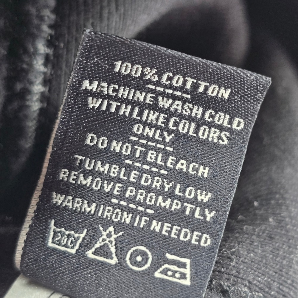 American Giant Hoodie Mens Small Black Cotton Pullover Heavyweight Made in USA - Picture 13 of 14